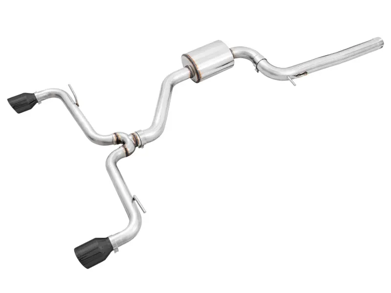 Awe Tuning Volkswagen Gti Mk7.5 2.0T Track Edition Exhaust W/Diamond Black Tips 102Mm 1