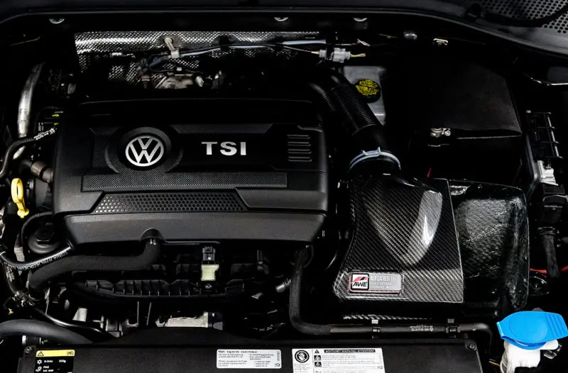 Awe Tuning Vw Gti/Golf R Mk7 1.8T/2.0T 8V (Mqb) Carbon Fiber Airgate Intake W/O Lid 2