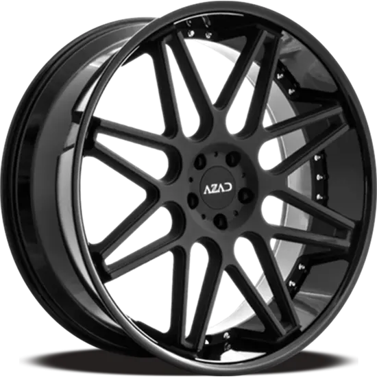 Azad Az77 Matte Black W/ Gloss Black Lip 1