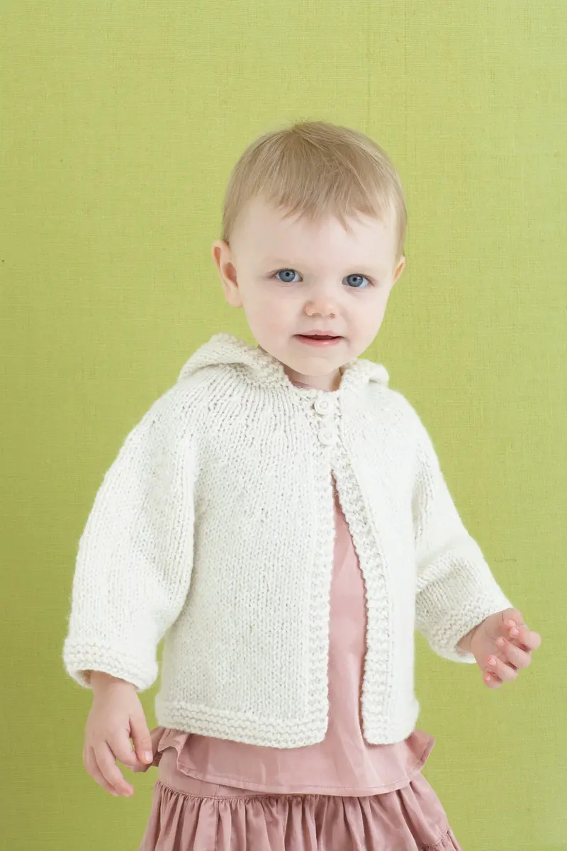 Babette Baby Coat Pattern (Knit) 1