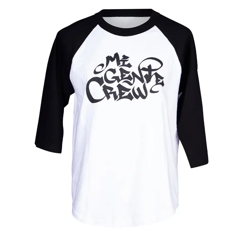 Baseball Mi Gente Crew T-Shirt 1