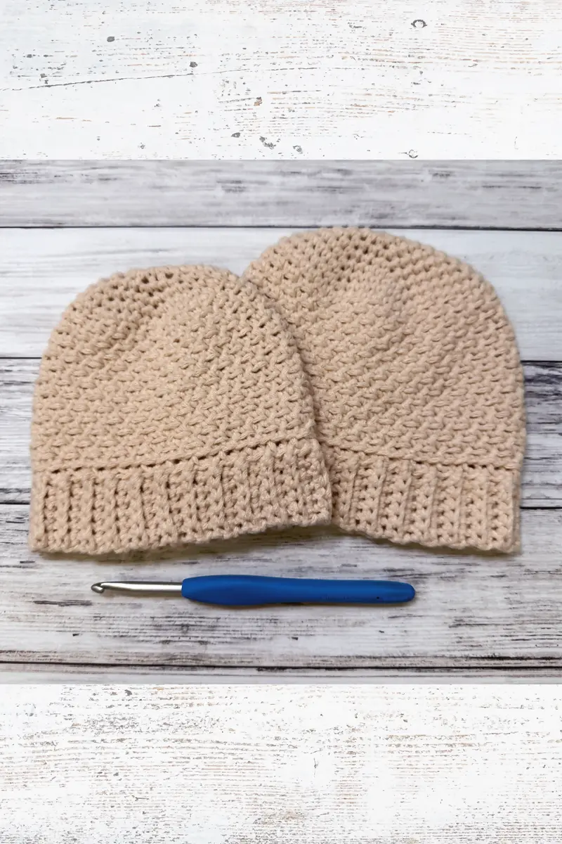 Basic Crochet Baby Beanie (Crochet) 2