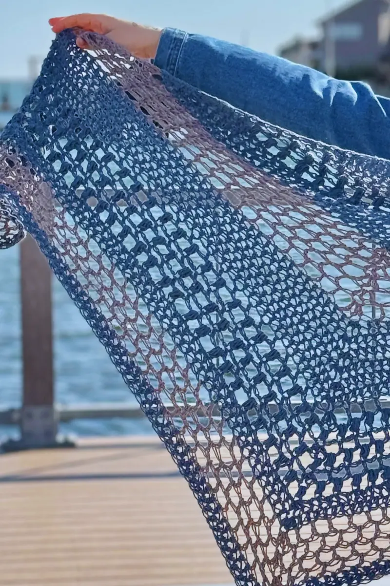 Bayshore Shawl (Crochet) 2