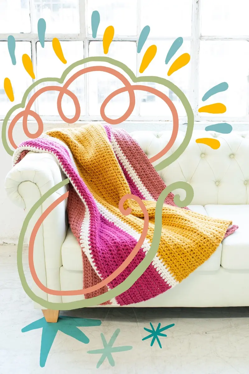 Beach Please Blanket (Crochet) 1