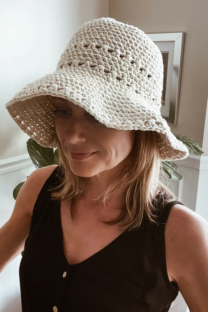 Beachside Sunhat (Crochet) 1