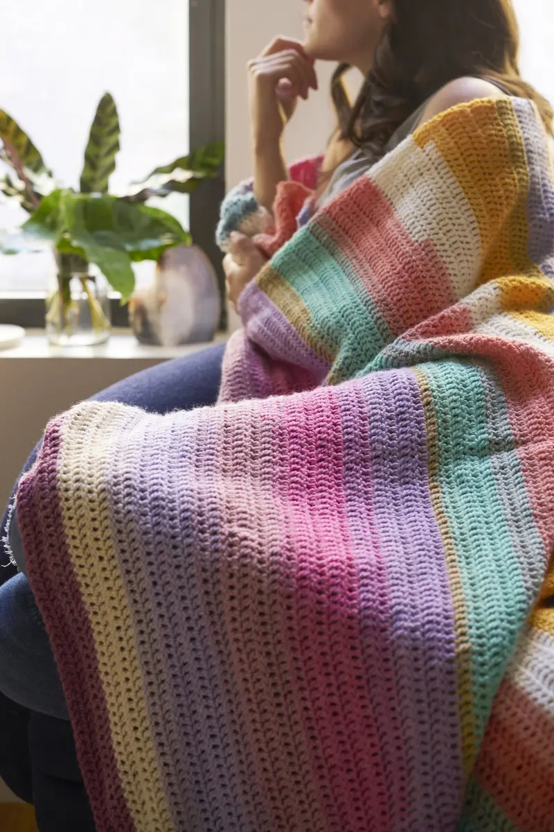 Beginner's Delight Afghan (Crochet) 1