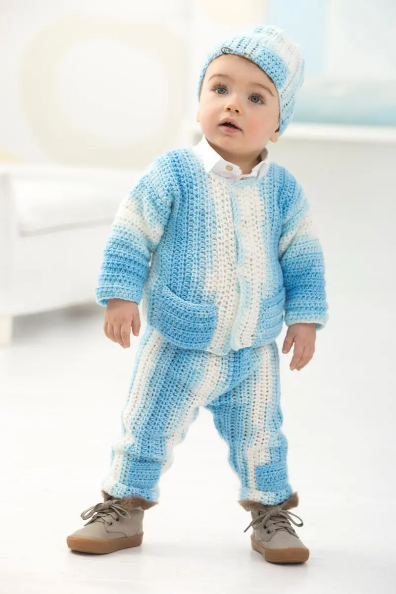 Belmont Gardens Boy's Set (Crochet) 1