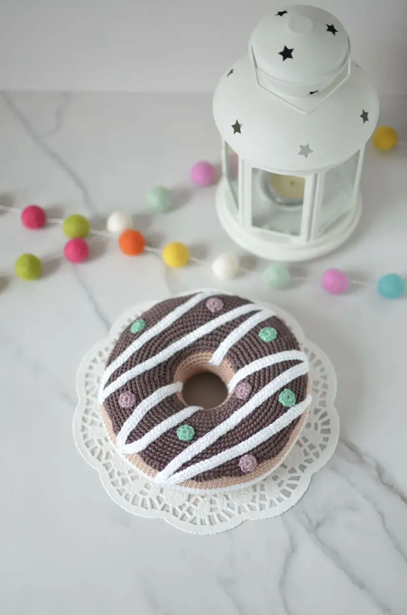 Birthday Donut (Crochet) 1
