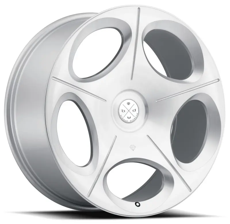 Blaque Diamond Bd-77 Silver W/ Brush Face 1