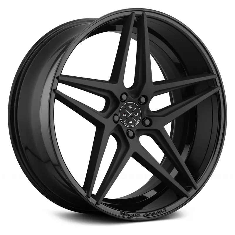Blaque Diamond Bd-8 Gloss Black W/ Matte Black Face 1