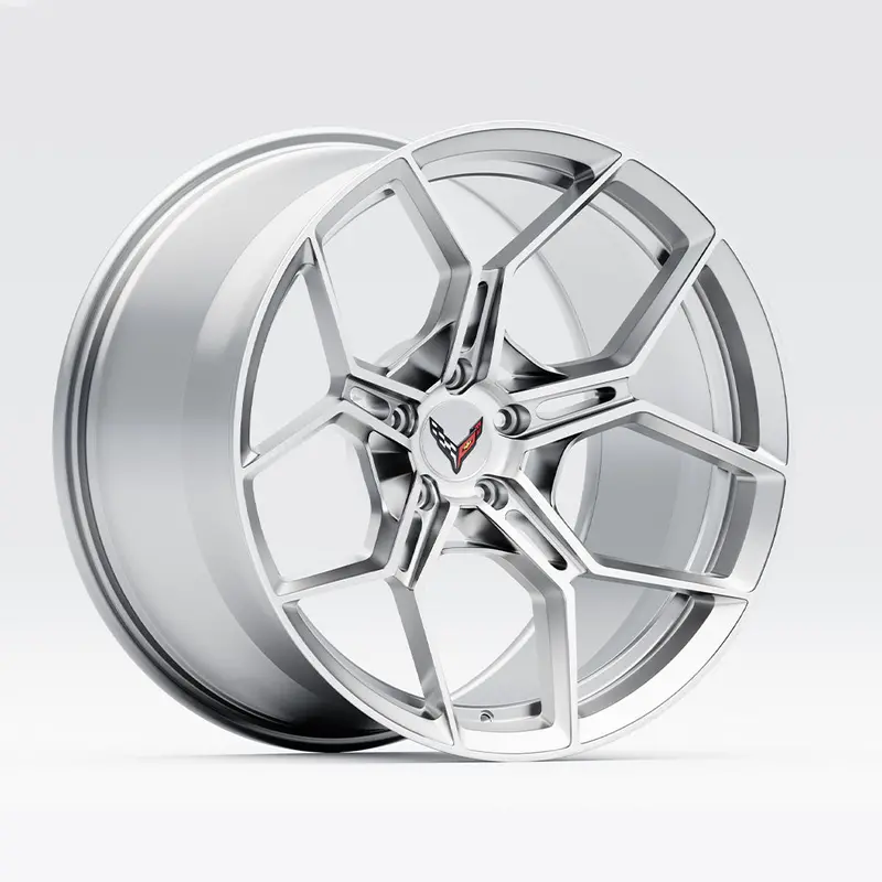 Blaque Diamond Bd-F25 Brushed Silver (C8 Z06 Corvette) 1
