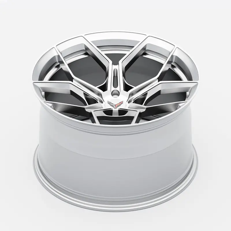 Blaque Diamond Bd-F25 Brushed Silver (C8 Z06 Corvette) 2