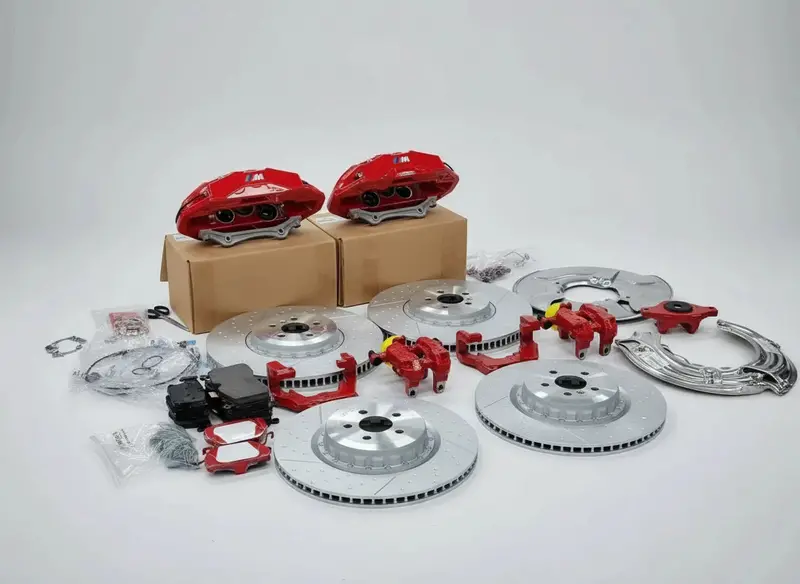 Bmw M-Performance Front (6 Pot) & Rear (1 Pot) Brake Retrofit Kit For G60 G61 I5 / G70 I7 1