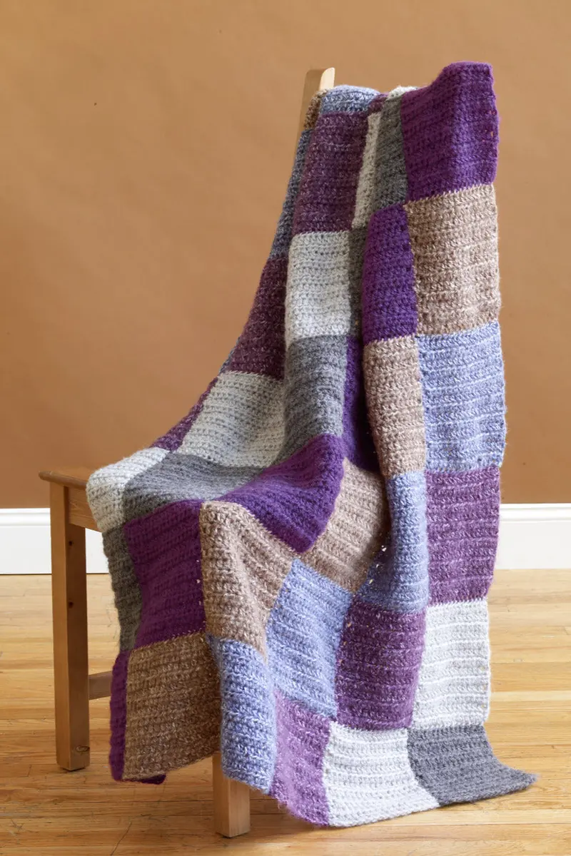 Bold Blocks Afghan Pattern (Crochet) - Version 2 1