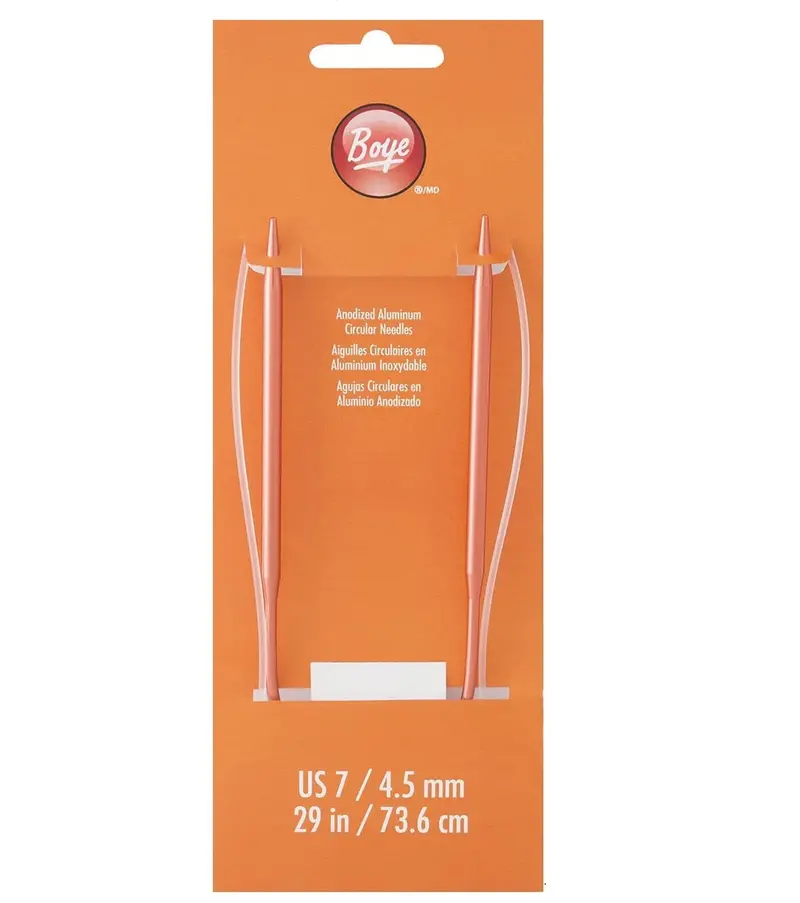 Boye Aluminum Circular Knitting Needles 29" (Sizes 6 To 11) 2