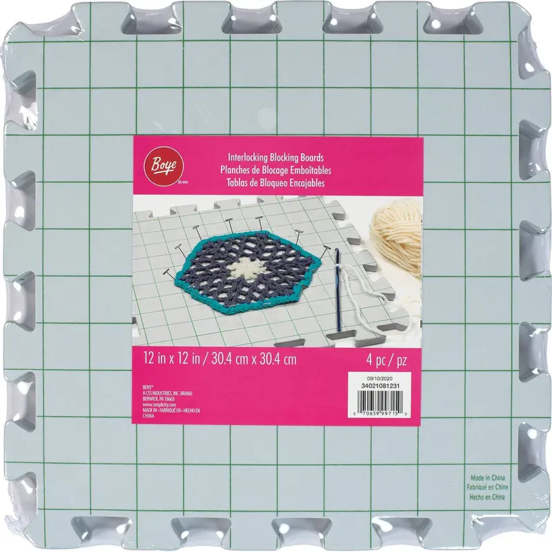 Boye Interlocking Blocking Boards 12 X 12 In – 4Pk 1