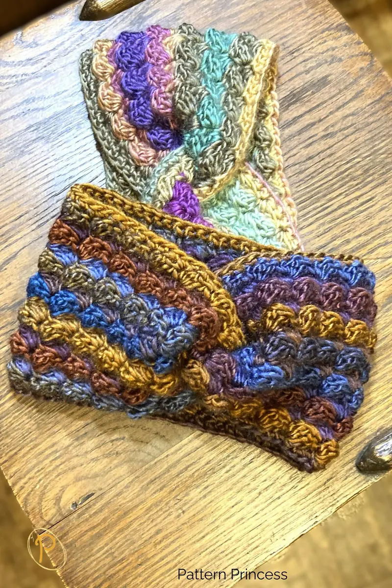 Bramble Twist Easy Ear Warmer (Crochet) 1