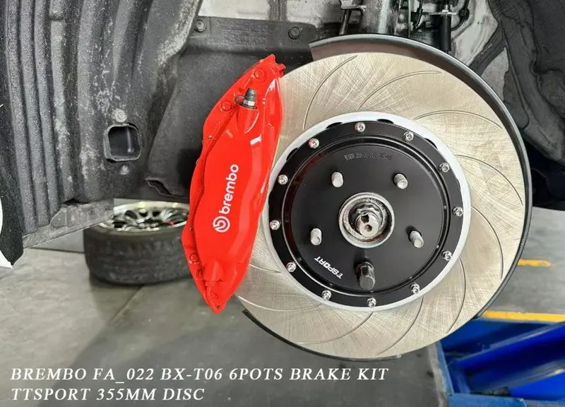 Brembo X-Style 4 Pot Big Brake Kit 5