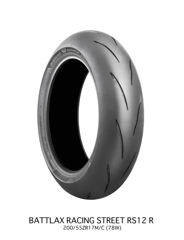 Bridgestone Hypersport Tire Battlax Rs12 180-55-17 180X55x17 (73W) Radial Ply 1