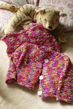 Bright Baby Cardigan Pattern (Knit) 1