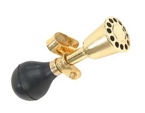 Bugle Horn 5-1/8" Gold. 1