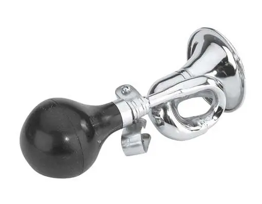 Bugle Horn 7-1/4" Chrome. 1