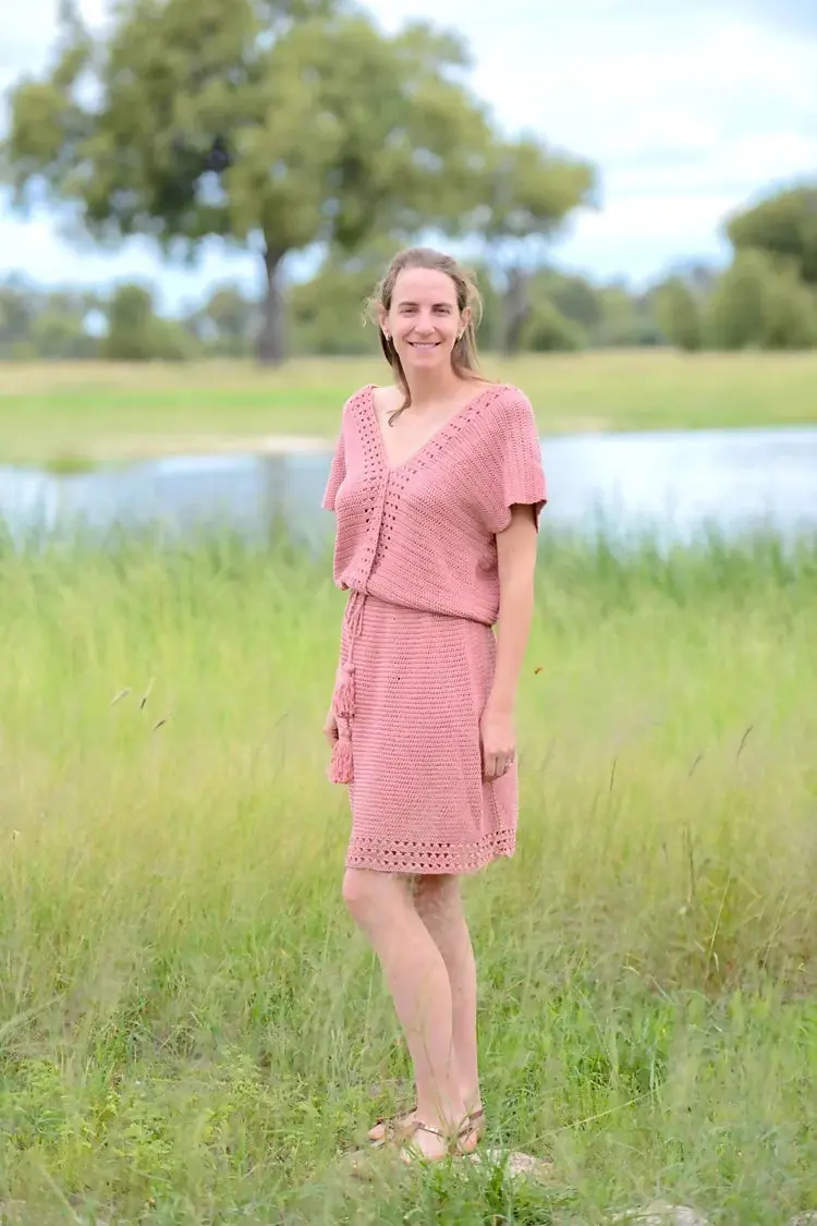 Cache Coeur Dress (Crochet) 1