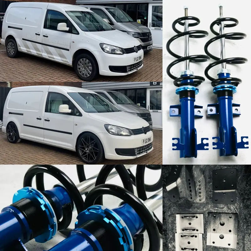 Caddy 04 On Low Pro Coilover Kit Premium Quality 30-80Mm 1