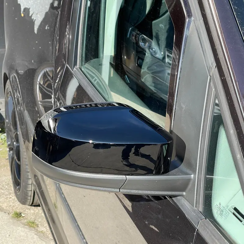 Caddy Life Genuine Vw Wing Mirrors Upgrade (Fits 2004 Onwards) Electric Heated Gloss Black Mirror Covers 1