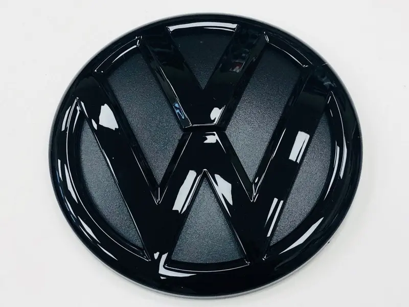 Caddy Mk3 Mk4 Gloss Black Rear Badge (Twin Rear Doors Only) 1
