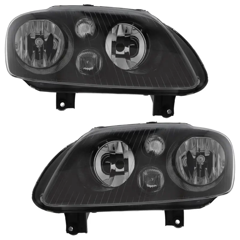 Caddy Mk3 (Pre Facelift) Headlights 2004-2010 Bulbs Included 1