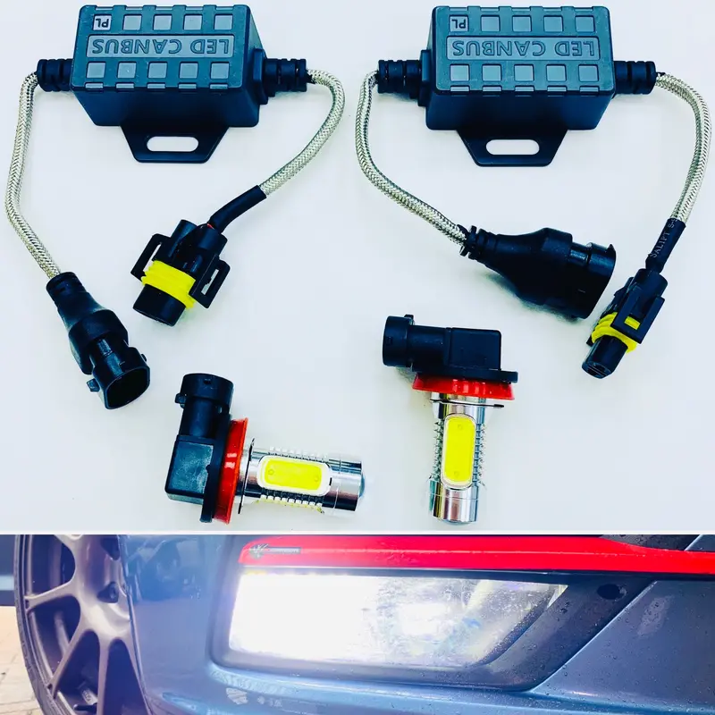 Caddy Mk4 Led Fog Light Bulbs & Resistors 2016 On 1