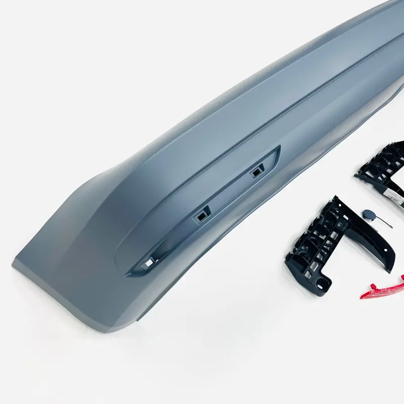 Caddy Mk4 Swb Smooth Primed Rear Bumper To Fit Mk3 Upgrade Includes Brackets Towing Eye And Reflectors 2