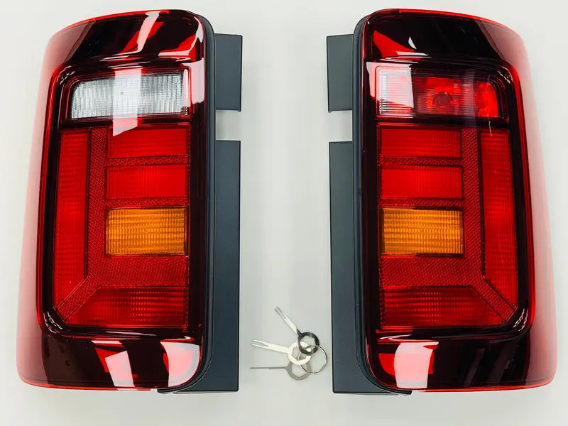 Caddy Rear Lights Genuine Tinted Rhd Pair Upgrade To 2015 Onwards Style 1