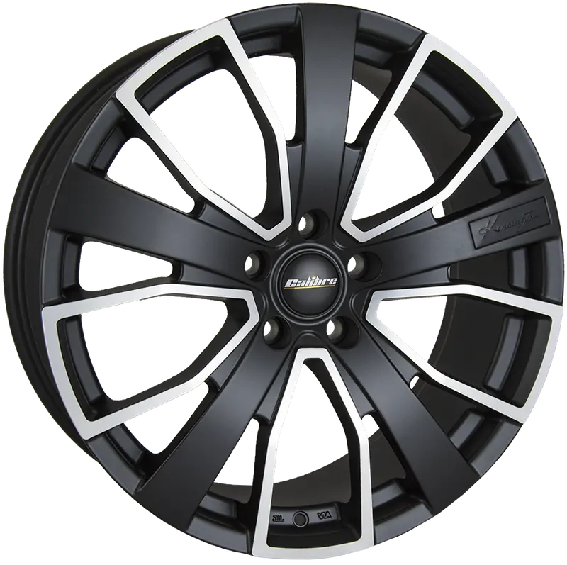 Calibre Kensington 20" Wheel & Tyre Package (Matte Black/Matte Polished) 1