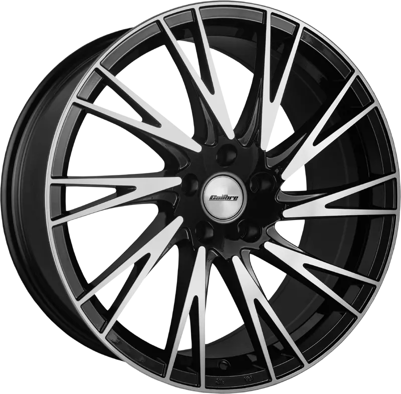 Calibre Storm 20" Wheel & Tyre Package (Black/Polished) 1