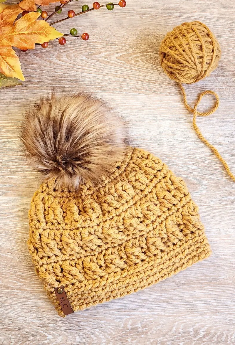 Canyon Ramble Beanie (Crochet) 2