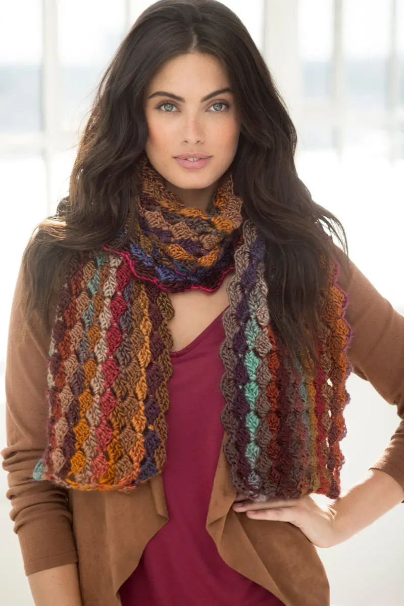 Canyon Ranch Scarf (Crochet) 1