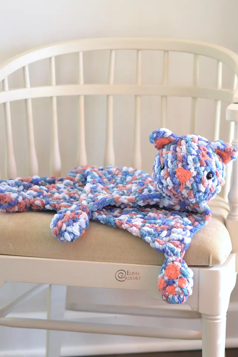 Cat Safety Blanket (Crochet) 1