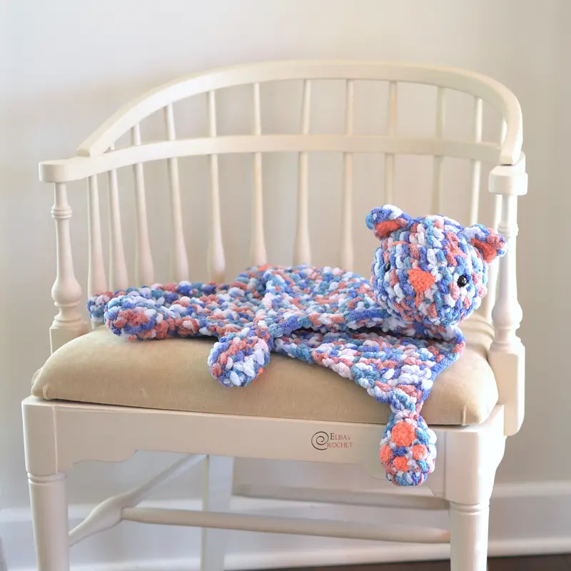 Cat Safety Blanket (Crochet) 2