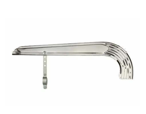 Chain Guard 16" W/Line Adjustable Chrome. 1
