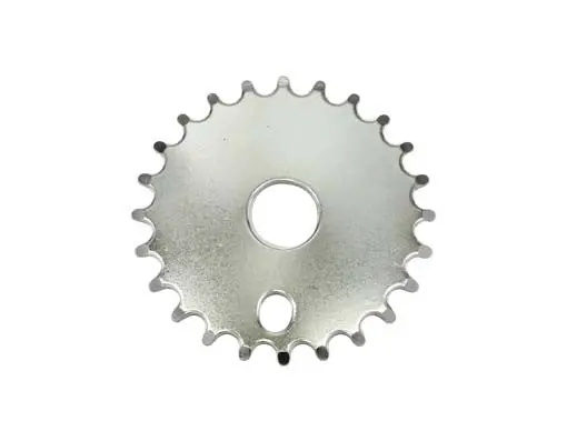 Chainring Steel 312 24T Chrome. 1
