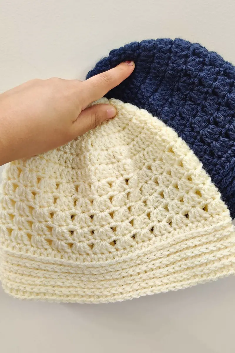 Charming Brim Beanie (Crochet) 1