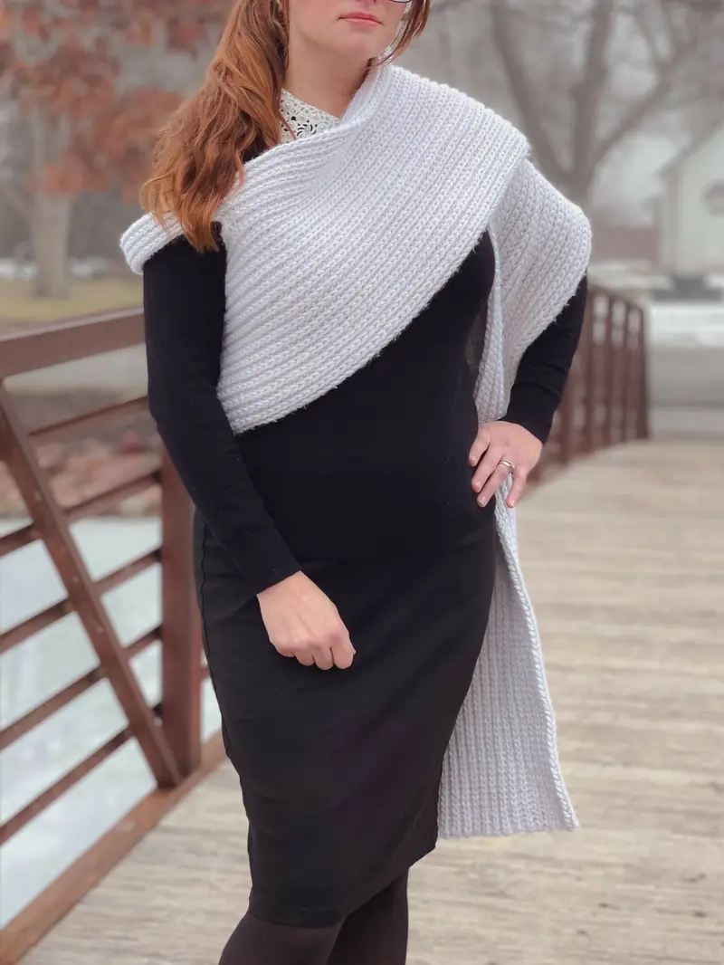 Cherish Super Scarf (Crochet) 1