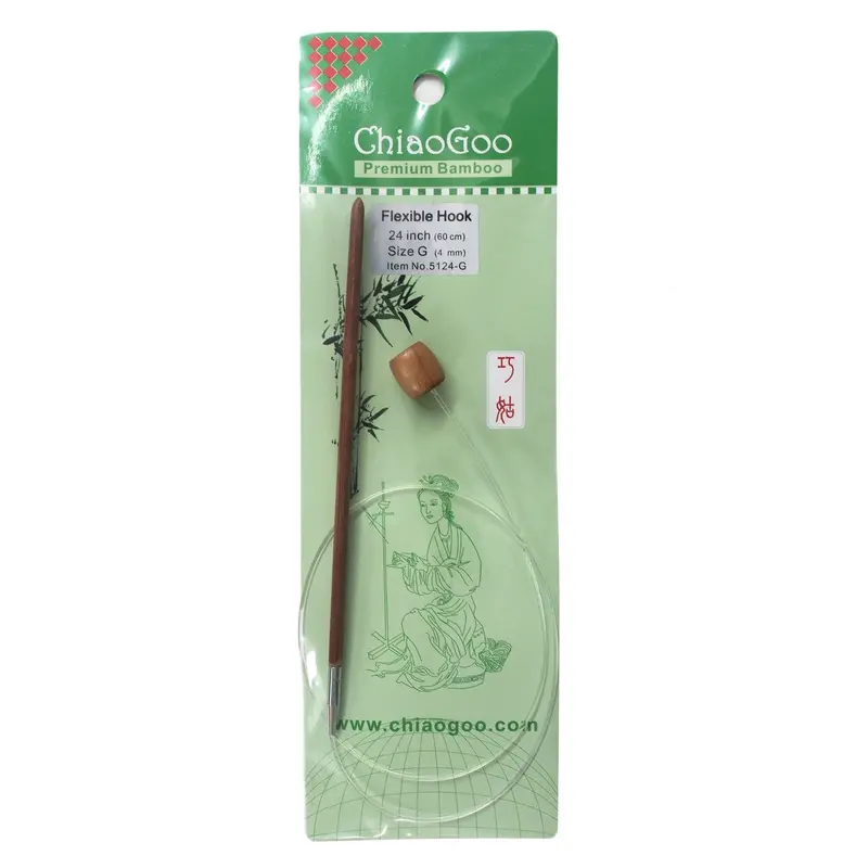 Chiaogoo Flex Tunisian Hook 24" (Sizes G To Q) 1