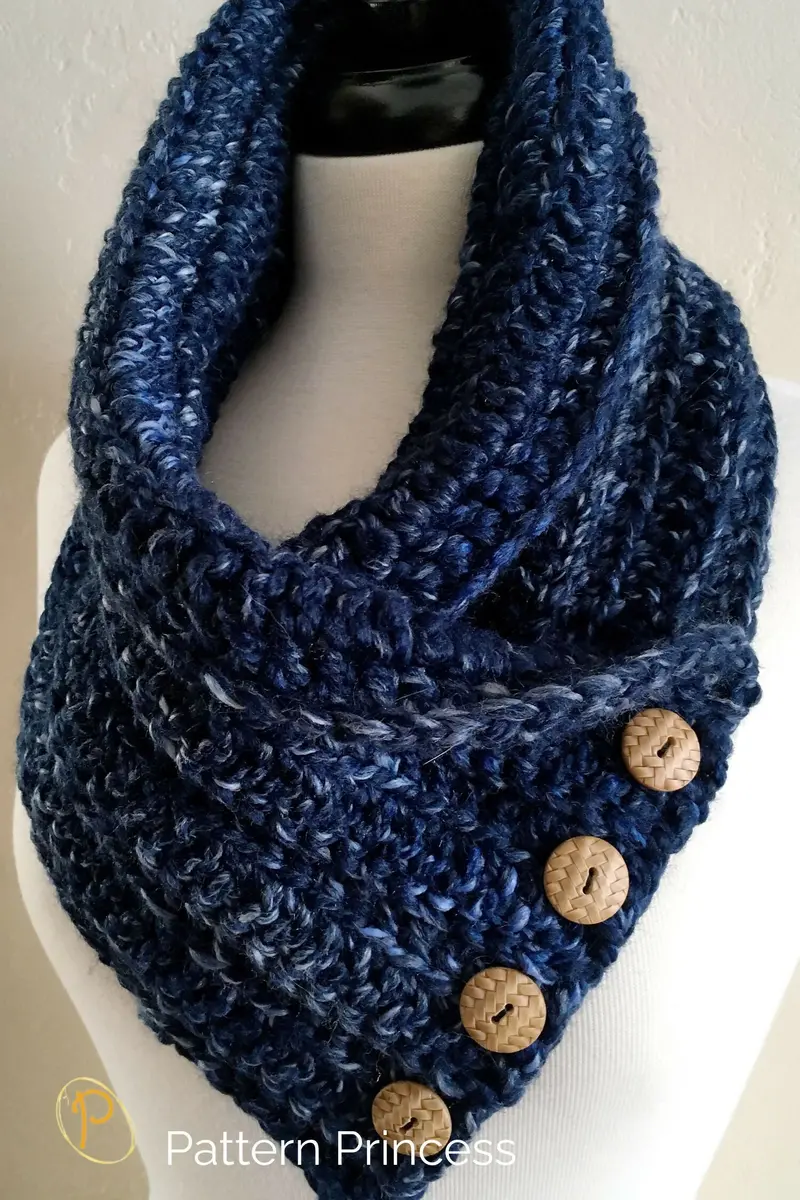 Chunky Neck Warmer (Crochet) 2