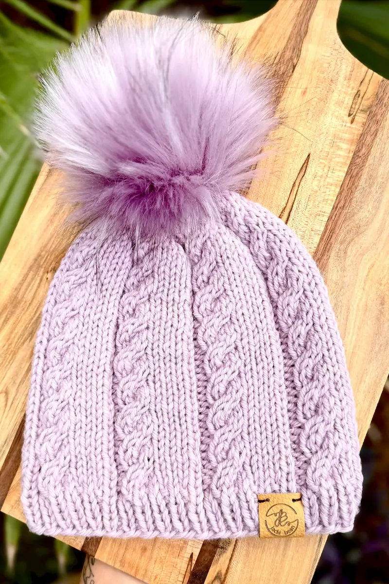 Classic Cables Beanie (Knit) 1