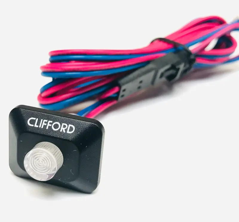 Clifford Car Alarm Led Warning Light Bright Blue Led 12V Dummy Car Alarm Led 1
