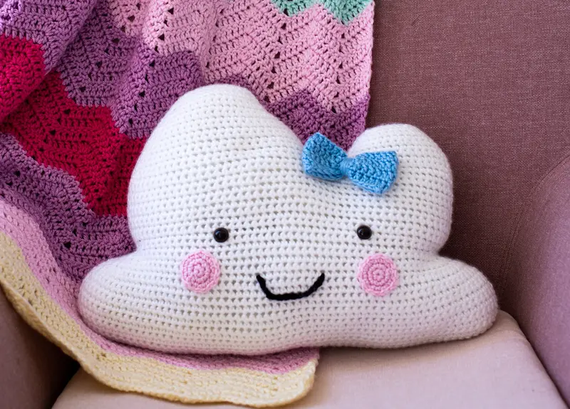 Cloud Pillow (Crochet) - Version 1 1