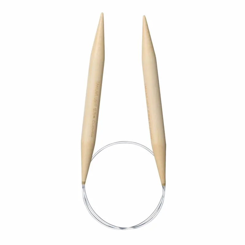 Clover Bamboo Circular Knitting Needles 24" (Sizes 17 & 19) 2